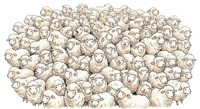 羊群文字